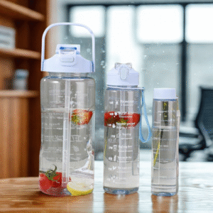 Blue Transparent 3in1 Set